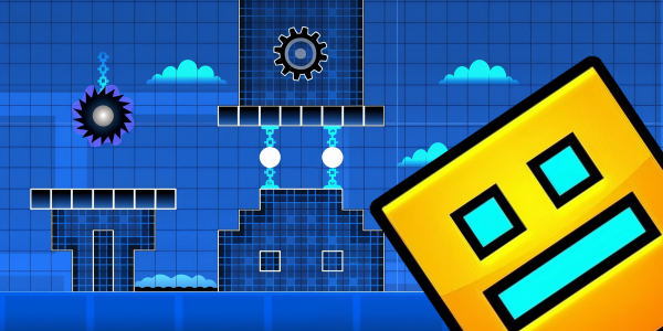 Өз Geometry Dash ойының: ата-аналардың балалық шағындағы ойынды жасаймыз - Школа программирования для детей, компьютерные курсы для школьников, начинающих и подростков - KIBERone г. Ақтөбе